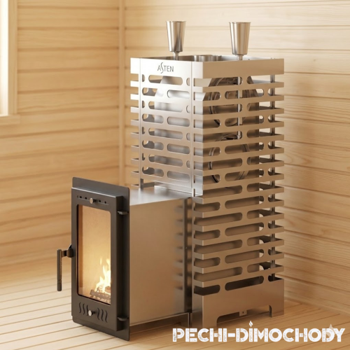 Печь для бани ASTON 24 INOX (310М) Long