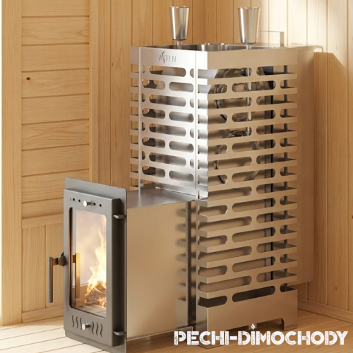 Печь для бани ASTON 24 INOX (310М) Long АКВА