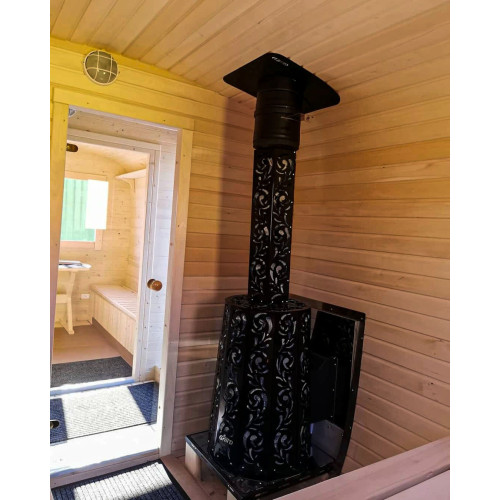 Банная печь Grill'D Violet Short Window Max