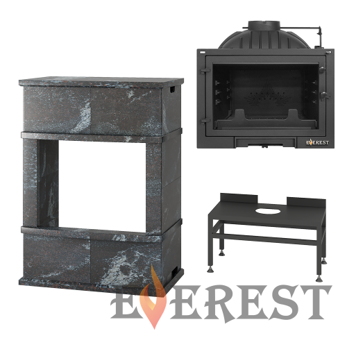 Камин EVEREST 700 (D-1) Амфиболит