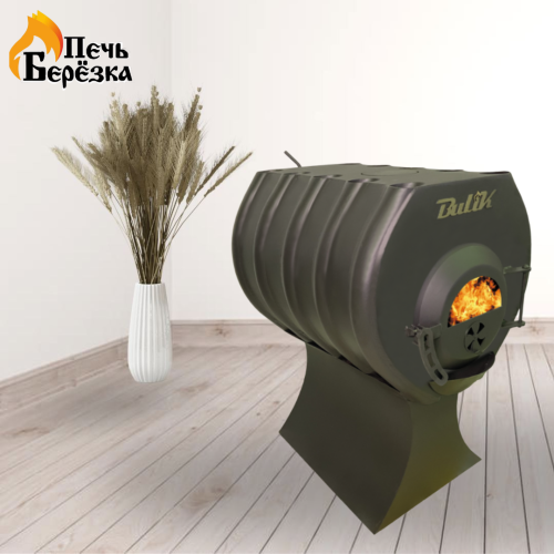 Отопительная печь Берёзка Bulik 400 PLUS Стекло