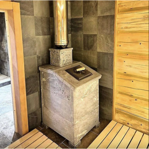 Банная печь Комплект GFS ЗК 30 Президент 1000/50 Талькохлорит