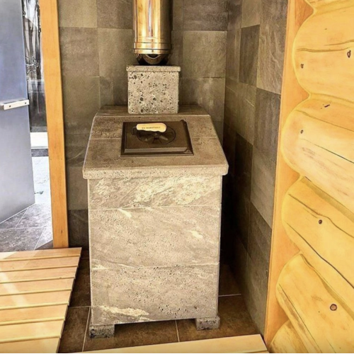Банная печь Комплект GFS ЗК 30 Президент 1000/50 Талькохлорит