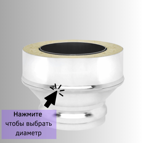 Переход на сэндвич из нержавейки