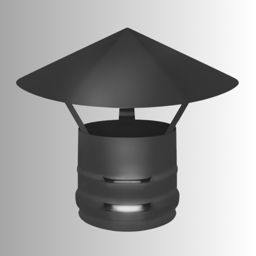 Зонт BLACK 150 мм (AISI 430/0,5мм)