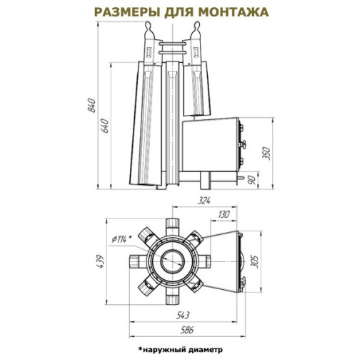 Банная печь Добросталь София