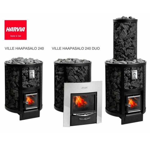 Дровяная банная печь Harvia Ville Haapasalo 240