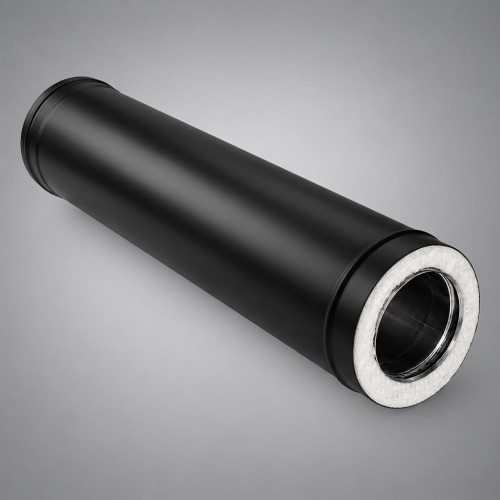 Сэндвич-труба AISI 304/430 0.5 метра 130/230 1,0/0,5 мм (керамоволокно) ЧЕРНЫЙ в Могилёве