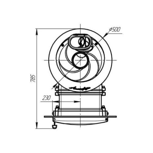 Банная печь Прометалл Атмосфера L в ламелях из натурального камня Змеевик наборный
