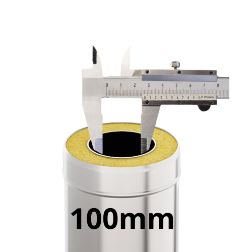 Сэндвич дымоходы 100/200 мм